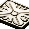 Square Floral Rosette STL for CNC Routing
