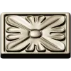 Square Floral Rosette STL for CNC Routing