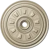 Ceiling Rosette STL - Classical Sunburst Medallion