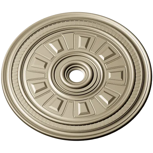 Ceiling Rosette STL - Classical Sunburst Medallion
