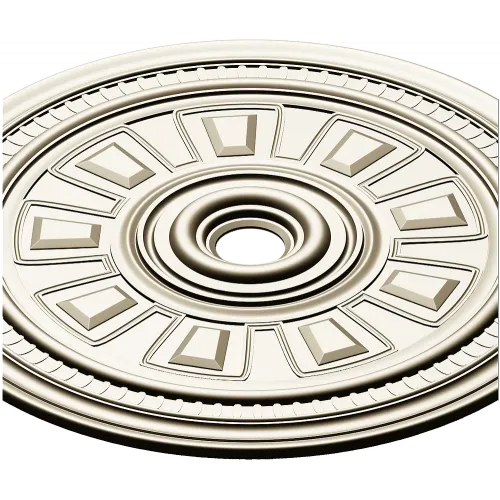 Ceiling Rosette STL - Classical Sunburst Medallion