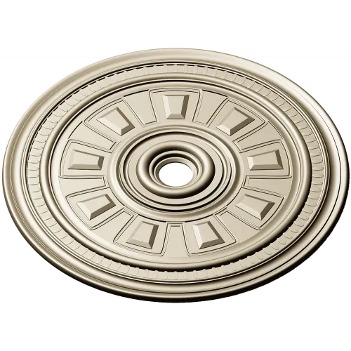 Ceiling Rosette STL - Classical Sunburst Medallion
