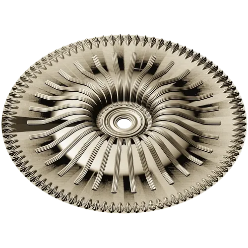 Sunray Rosette - STL 3D Model for CNC