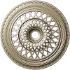 Lattice Sun Rosette - STL 3D model for CNC carving