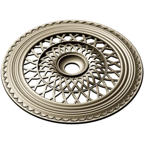 Lattice Sun Rosette - STL 3D model for CNC carving