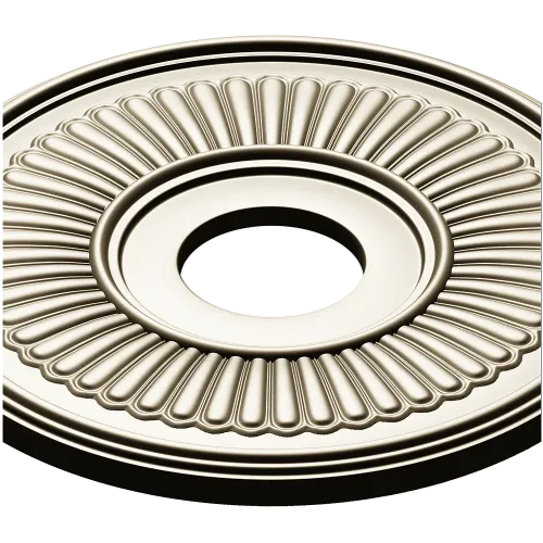 Sunray Rosette - 3D STL model for CNC carving
