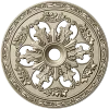 Acanthus Sun Rosette - STL 3D model for CNC milling