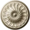 Spiral Petal Rosette - STL 3D model for CNC
