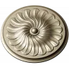 Spiral Petal Rosette - STL 3D model for CNC