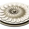 Spiral Petal Rosette - STL 3D model for CNC