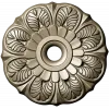 Sunleaf Rosette - high-detail STL 3D model for CNC milling