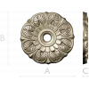 Sunleaf Rosette - high-detail STL 3D model for CNC milling