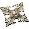 Acanthus Diamond Rosette - STL 3D model for CNC router
