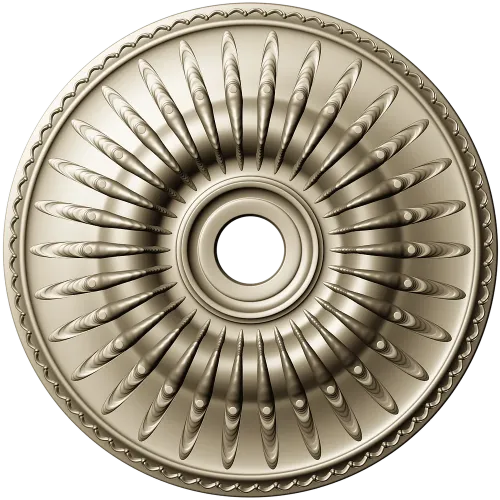 Auric Sun Rosette - STL 3D model for CNC
