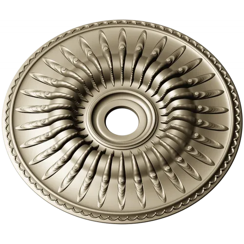 Auric Sun Rosette - STL 3D model for CNC
