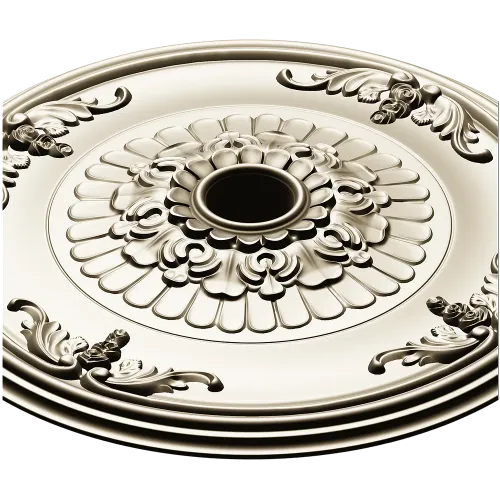 Florentine Medallion - Ceiling Rosette STL for CNC