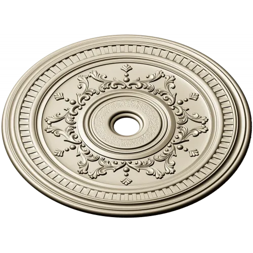 Ornate Circular Rosette STL 3D Model for CNC