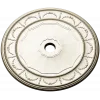 Ceiling Rosette STL - Laurel Medallion 3D Model for CNC