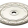 Ceiling Rosette STL - Laurel Medallion 3D Model for CNC