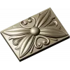Floral rosette relief STL for CNC router and ArtCAM