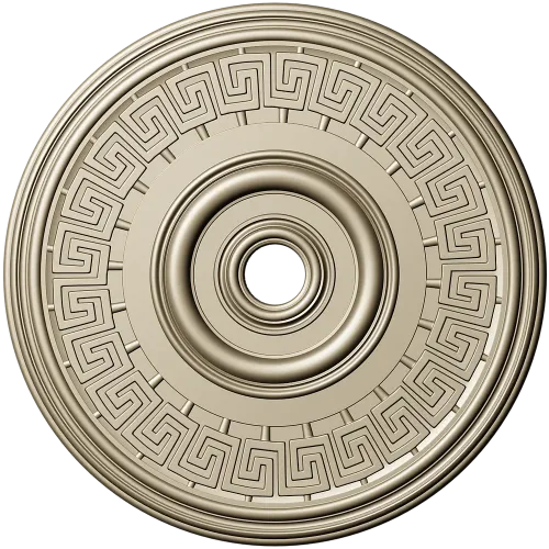 Athenian Medallion - STL 3D model rosette for CNC