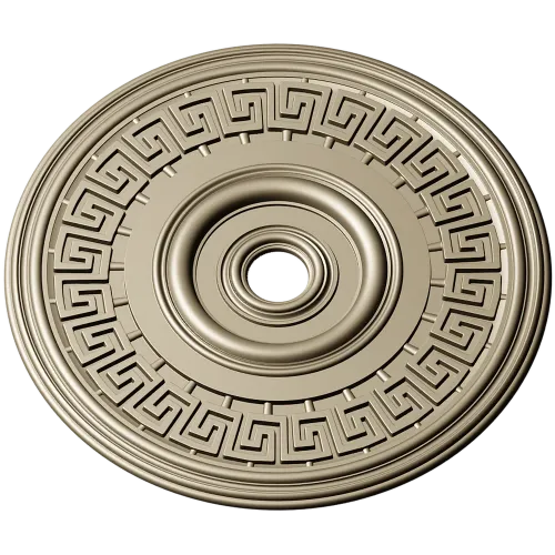 Athenian Medallion - STL 3D model rosette for CNC
