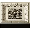 Square Floral Rosette STL for CNC Milling