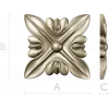 Verona Rosette - high-relief STL 3D model for CNC carving