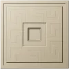 Meander Square Rosette STL
