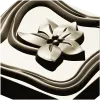 Square Floral Rosette - STL 3D Model for CNC