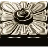 Square Rose Rosette STL for CNC