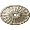 Oval Sunburst Rosette STL for CNC milling