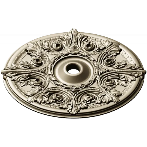 Acanthus Star Ceiling Rosette - STL 3D model for CNC