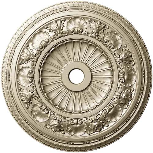Aurelia Ceiling Rosette - 3D STL Model for CNC
