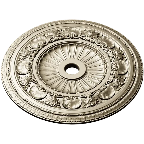 Aurelia Ceiling Rosette - 3D STL Model for CNC