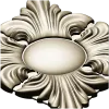 Classic Acanthus Rosette STL for CNC Milling