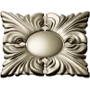 Classic Acanthus Rosette STL for CNC Milling
