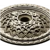 Floral Lattice Ceiling Rosette - STL 3D model for CNC