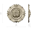 Imperial Acanthus Rosette STL