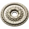 Ornamental Floral Ceiling Rosette STL for CNC