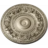 Floral Laurel Rosette - STL 3D model for CNC