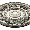 Floral Laurel Rosette - STL 3D model for CNC