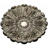 Ornate Acanthus Rosette STL for CNC