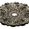 Ornate Acanthus Rosette STL for CNC