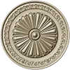 Imperial Rosette Medallion - STL 3D model for CNC carving