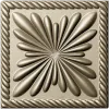 Square Floral Rosette STL