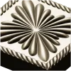 Square Floral Rosette STL