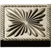 Square Floral Rosette STL