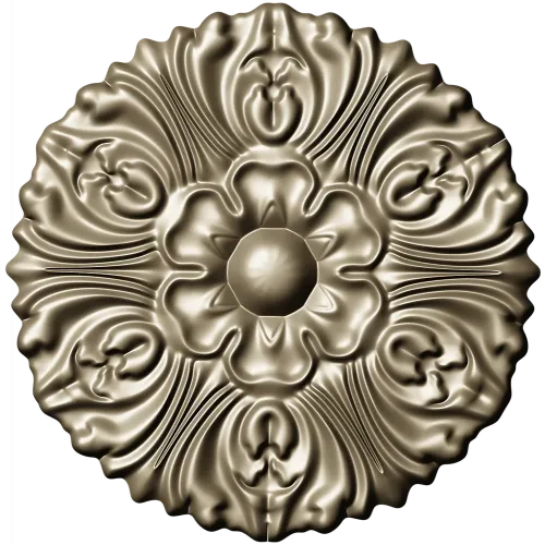 Florentine Sun Rosette - STL 3D model for CNC carving