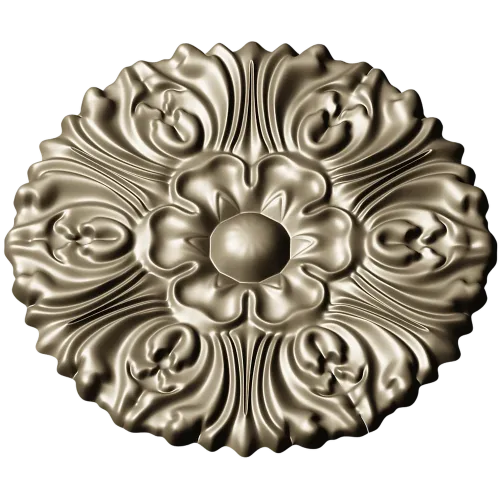 Florentine Sun Rosette - STL 3D model for CNC carving